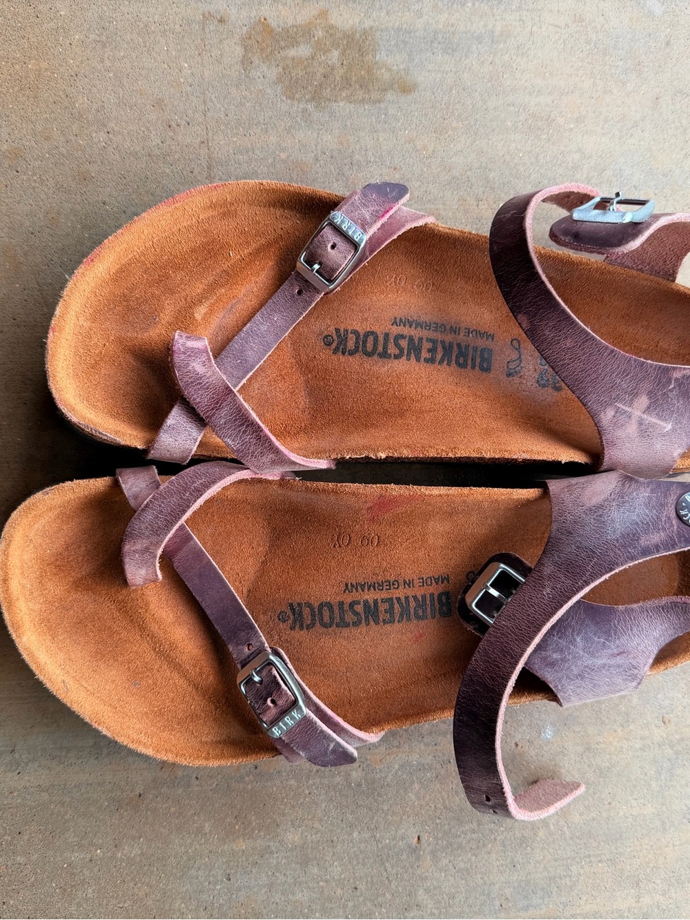 Birkenstock 39 100% Leather